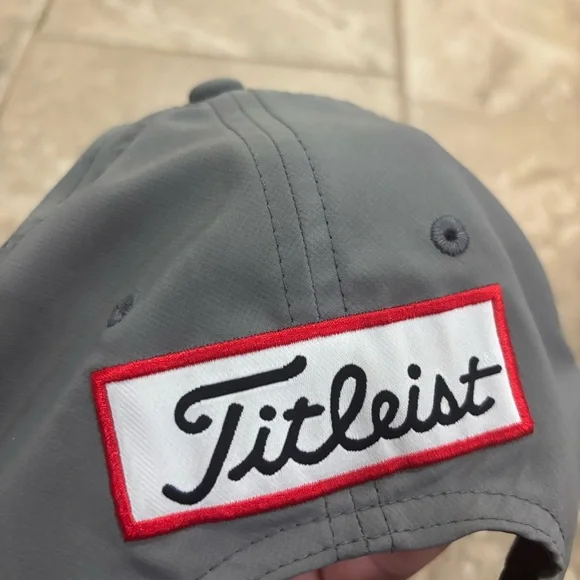 Titleist Adult Tour‎ Performance Golf Hat charcoal gray - Picture 12 of 12